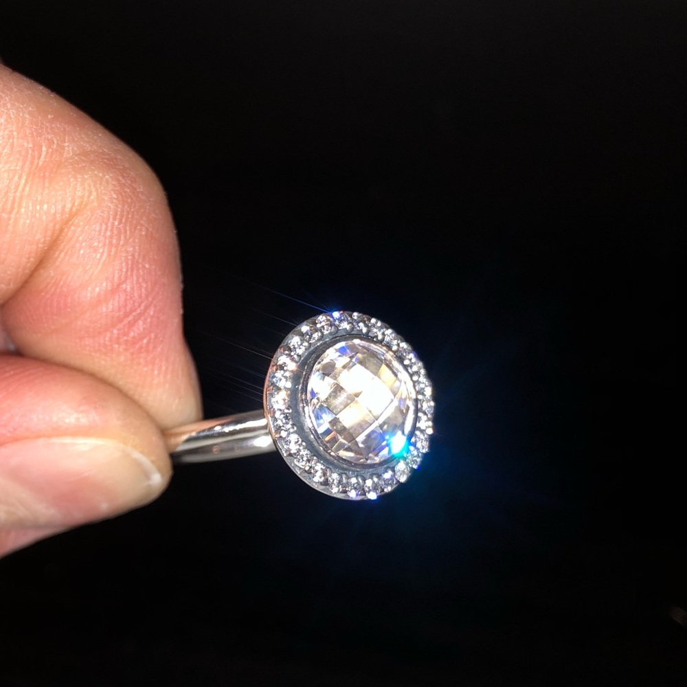 Pandora Brilliant Legacy Ring, Clear CZ